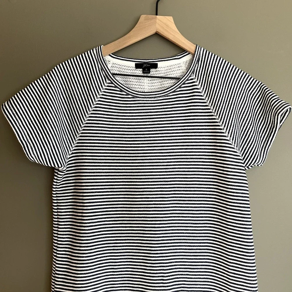 J. Crew Striped Cozy Beach Dress Size Small Casual Comfortable Vacation‎ Resort